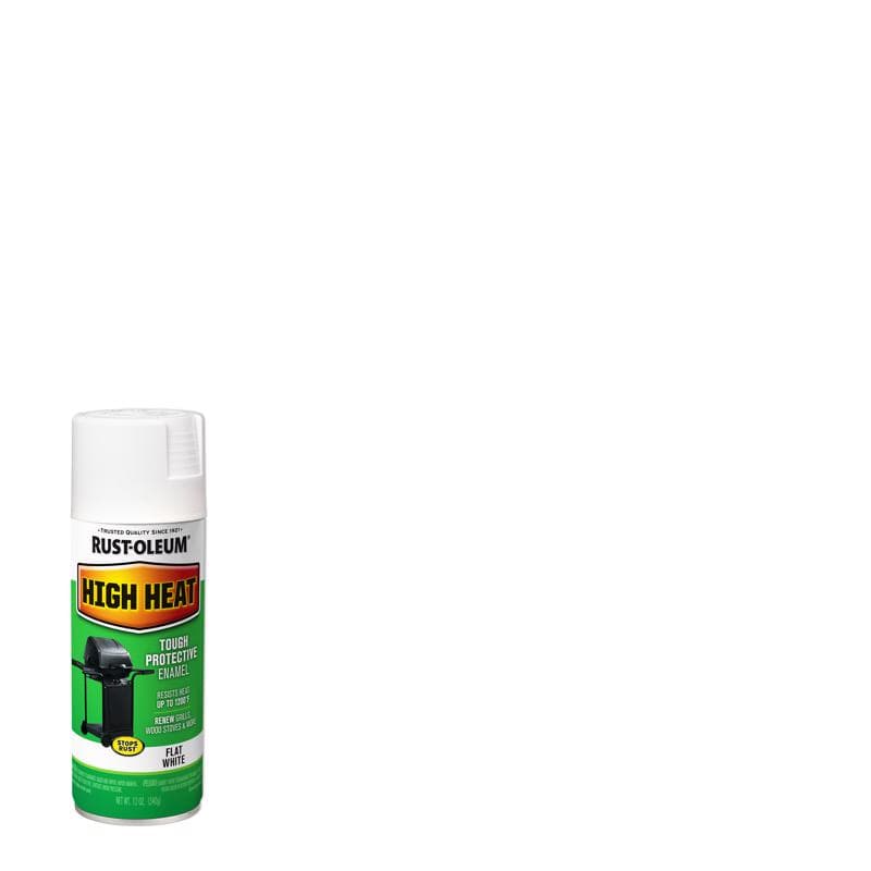 Rust-Oleum High Heat Spray Paint, White 12oz