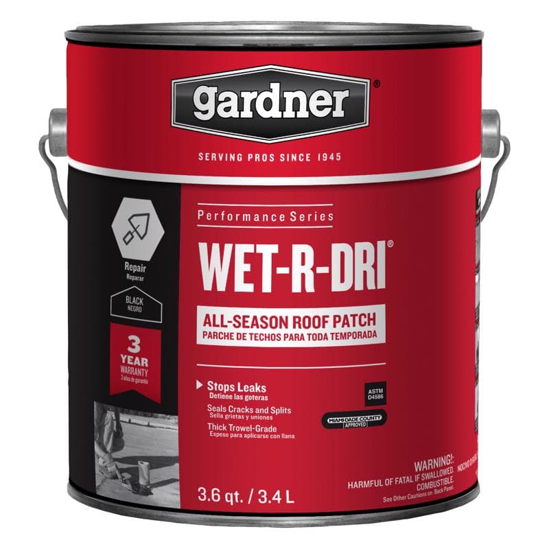 All-Weather Roof Cement, 3.6qt