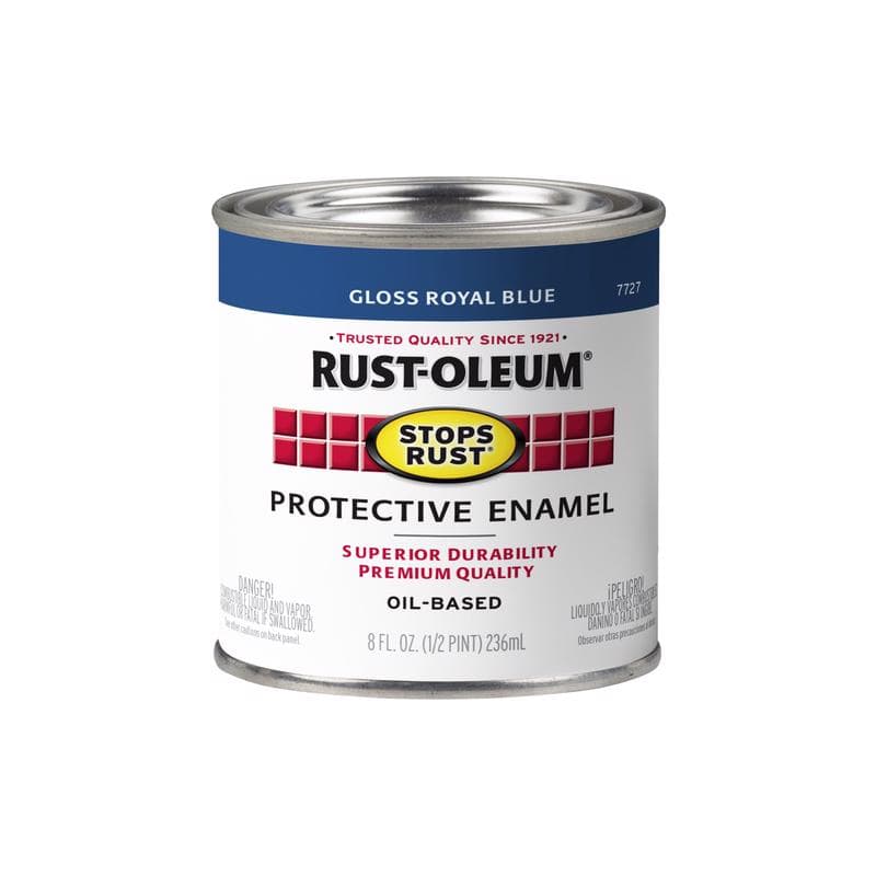 Rust-Oleum Enamel Paint, Royal Blue Half Pint