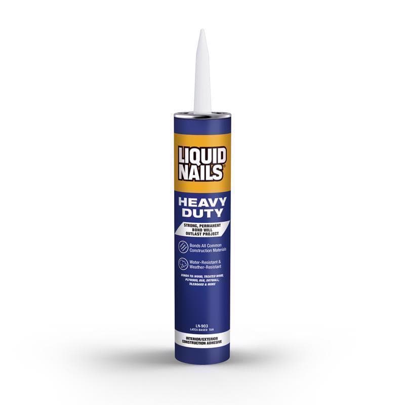 Liquid Nails Heavy Duty Construction Adhesive, Tan 10oz