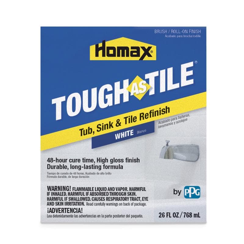 Rust-Oleum Tub & Tile Refinishing Kit, Gloss White 26oz