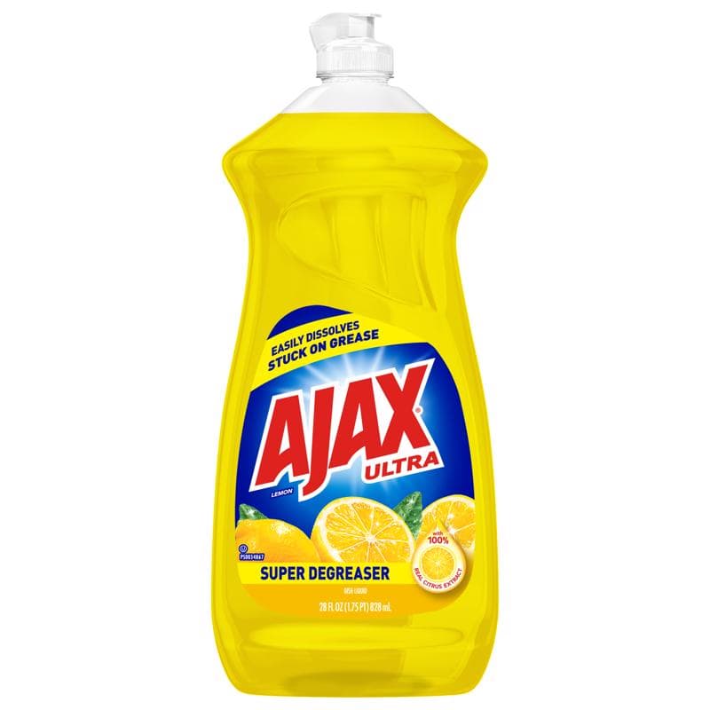 Ajax Dish Liquid, Lemon 28oz