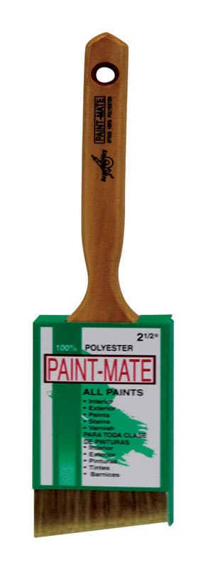 Polyester Angle Sash Paint Brush, 2.5in