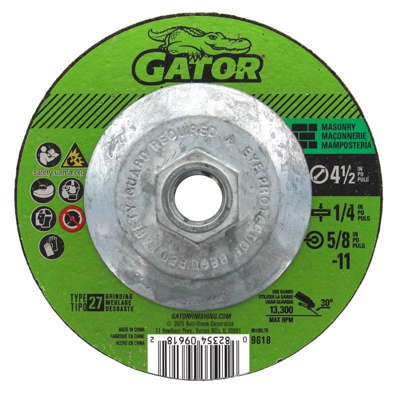 Masonry Grinding Wheel, 4-1/2in