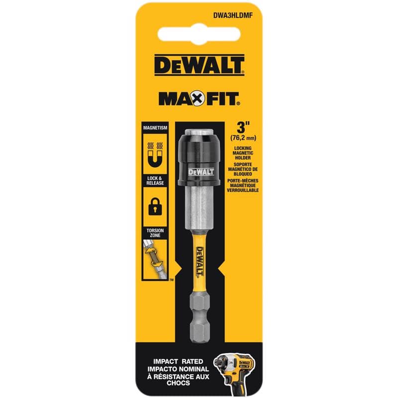 DeWalt MaxFit Magnetic Bit Holder, 3in