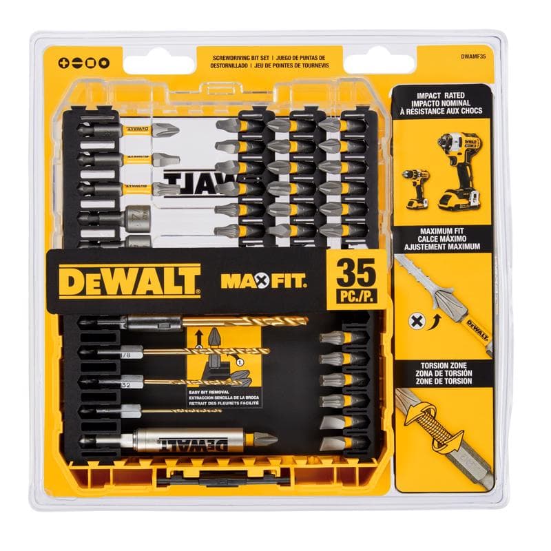 DeWalt MaxFit Driver Set, 35-Piece
