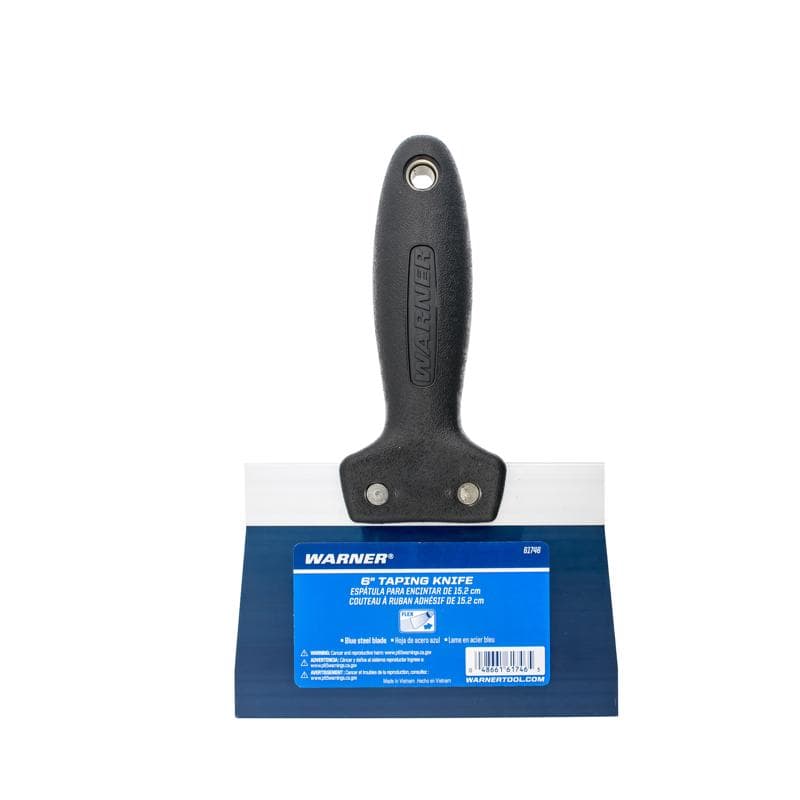 Warner Blue Steel Taping Knife, 6in
