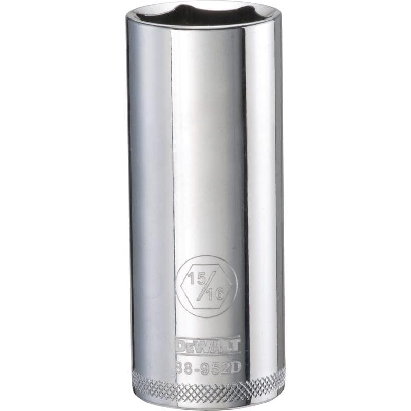 DeWalt Deep Socket, 15/16in 1/2in Drive