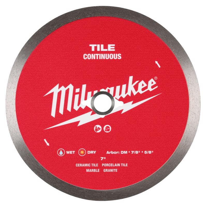 Milwaukee Diamond Saw Blade, 7in