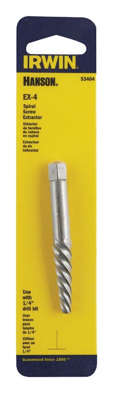 Irwin Hanson Screw Extractor, 1/4in