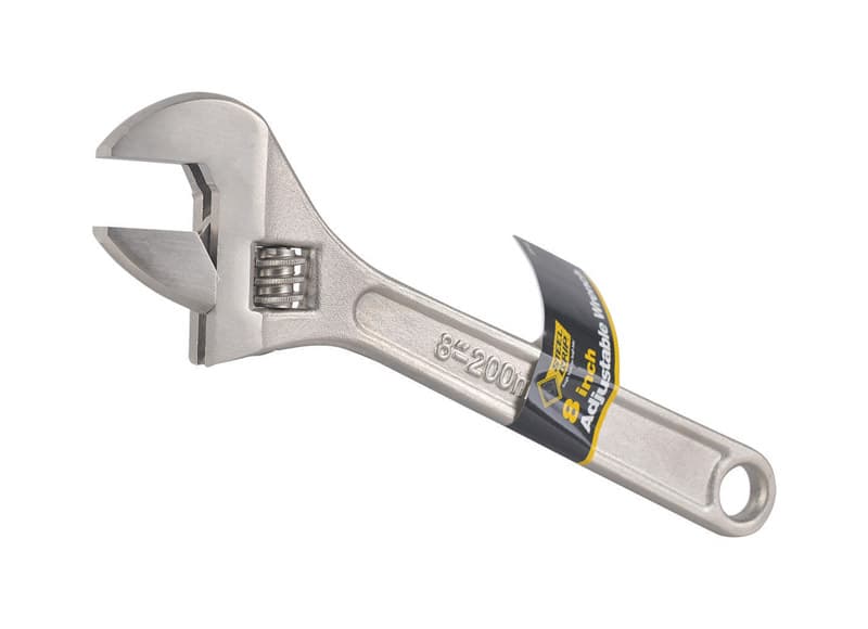Adjustable Wrench, 8in
