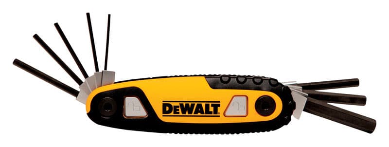 DeWalt Folding Hex Key Set, SAE