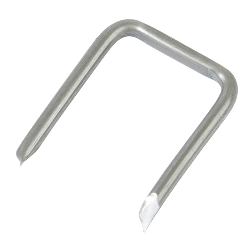 Cable Staples, Silver, 100-Pack