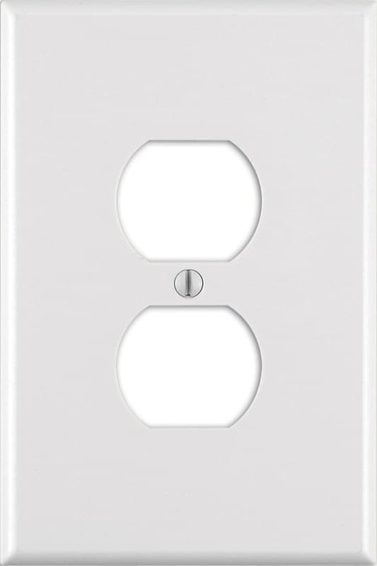 Leviton Oversize Toggle Switch Wallplate, 1-Gang, White