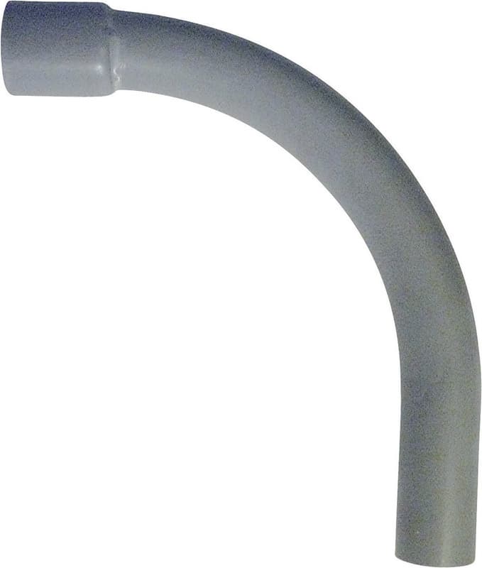 Carlon PVC Conduit Elbow, 90-Degree, 1/2in, Bell End