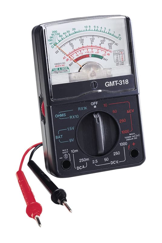 Gardner Bender Analog Multimeter, 14-Range