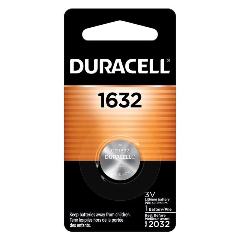 Duracell Lithium Coin Battery, 1632, 1-Pack