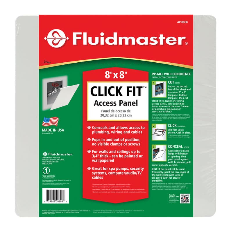Clamp-On Access Panel 8in x 8in