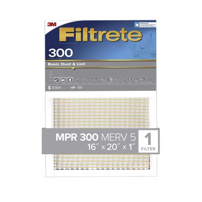 3M Filtrete Air Filter 16x20x1, 300 MPR