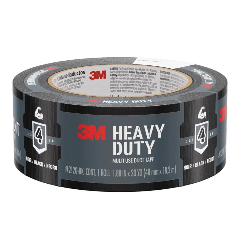 3M Duct Tape, Black 20 Yards