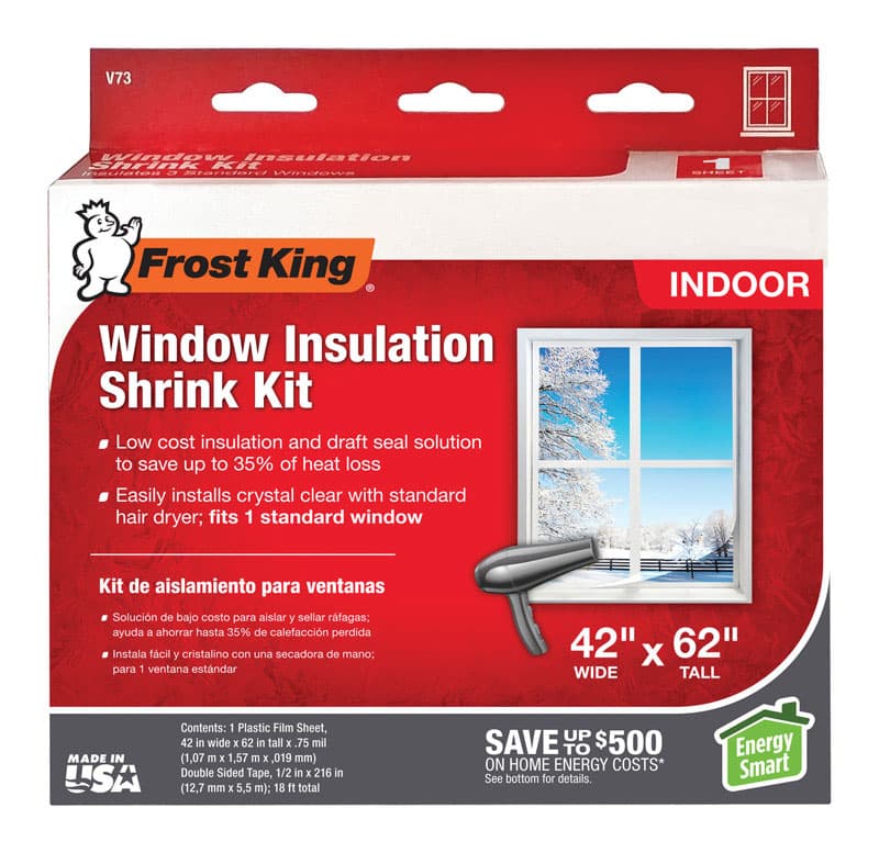 Frost King Indoor Window Insulation Kit 42in x 62in