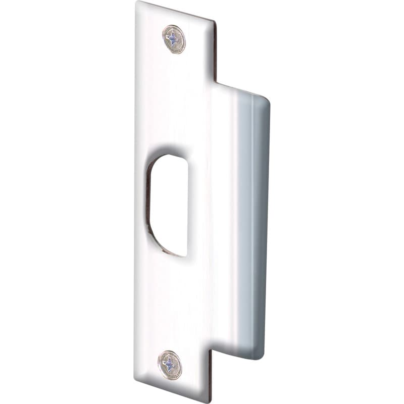 Large Lip Door Strike, Chrome