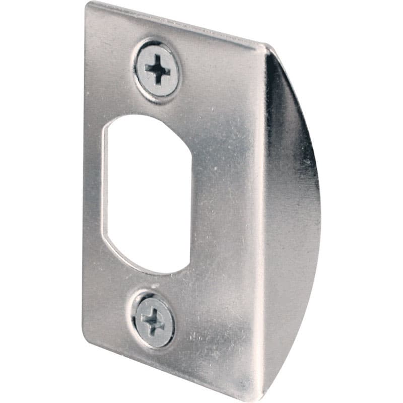 Deadlatch Strike Plate, Chrome