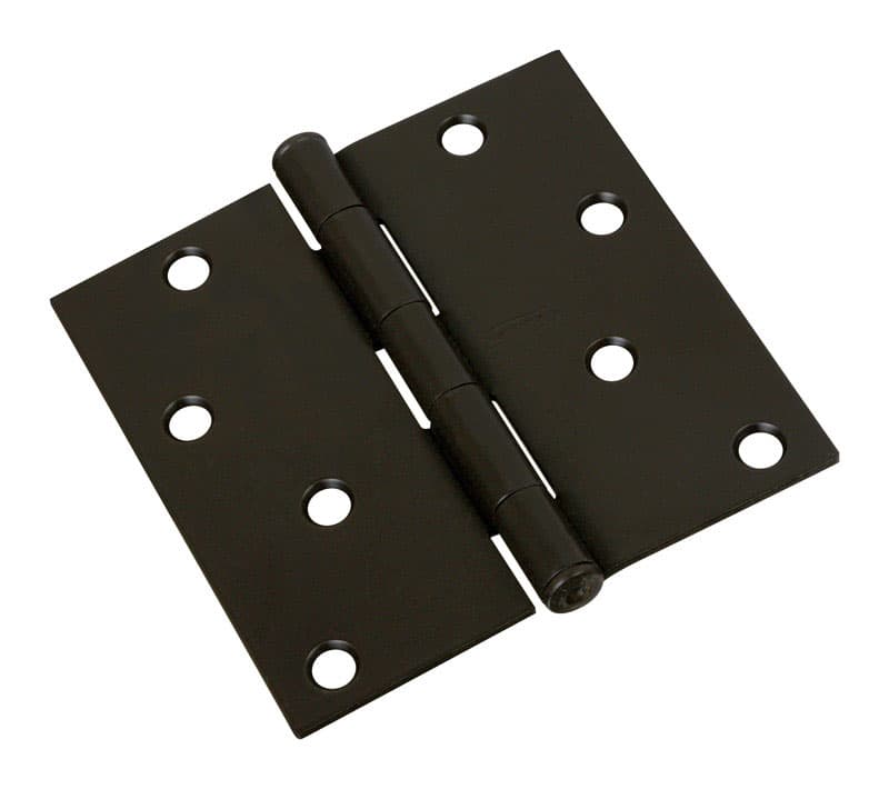 Mortise Hinge, Removable Pin, Oil Rubbed Bronze, 4in