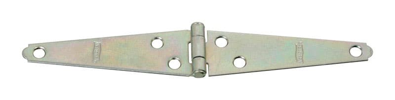 Light Strap Hinge, Zinc, 4in