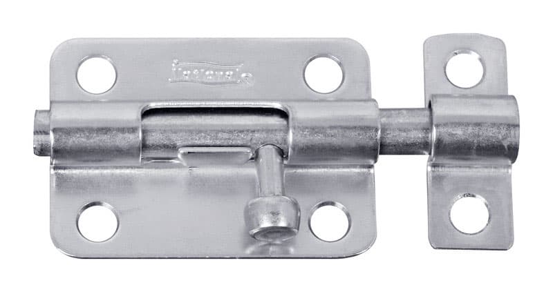 Barrel Bolt, Zinc Plated, 3in