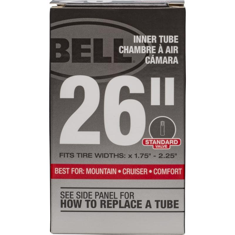 Bicycle Inner Tube, Rubber, 26in