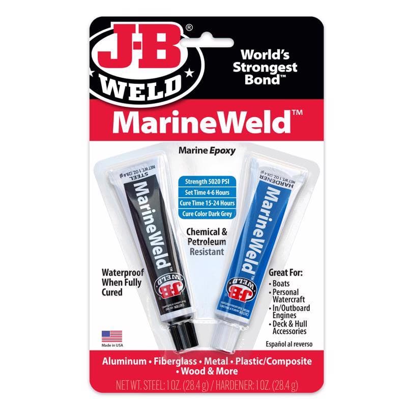 J-B Weld MarineWeld Epoxy, 1oz, 2-Part