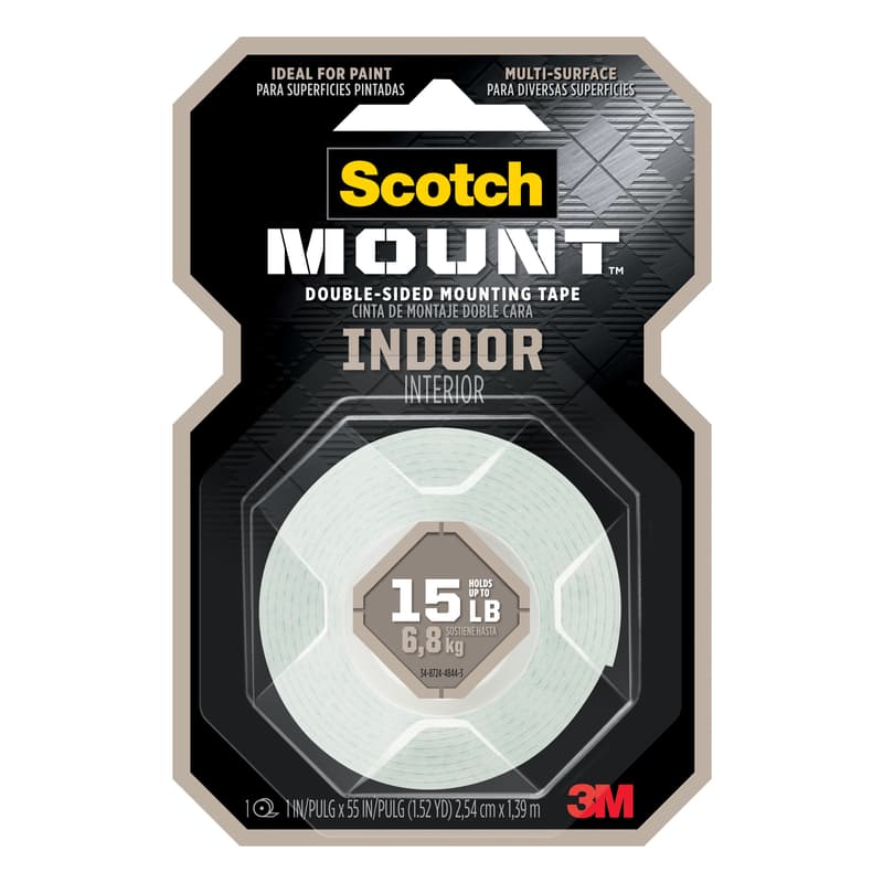 Scotch Mounting Tape, 1in x 55in